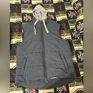 George Gray and Cream Vest